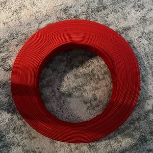 Red khan dong for ao dai. Red ao dai headpiece